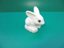 Lego 1x  Duplo Tier kleiner Hase weiß  (170722B1)