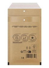 400 A1 Luftpolstertaschen braun / weiß Versandtaschen Luftpolsterumschläge