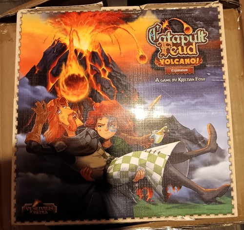 Catapult feud volcano - catapult,