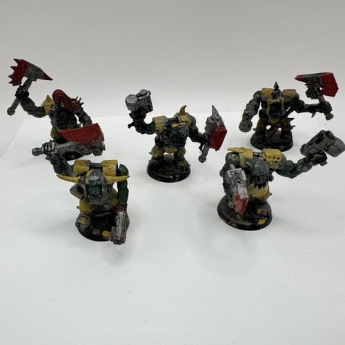 Ork nobz assault - nobz, black