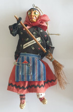 Fasnet Figur Korker Feuerhexen Feuerhexe Kork Fasching Puppe Hexe #1