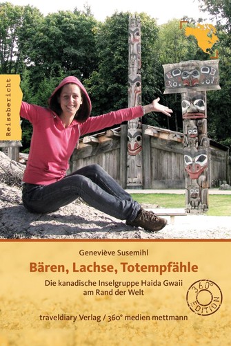Bären lachse totempfähle - lachse,,