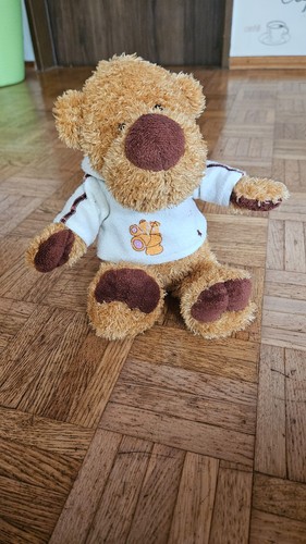 Kuscheliger teddybär mit - kuscheliger,