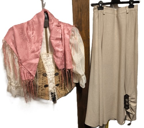 Landhausmode kleid dreiteilig - kleid,