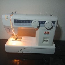 AEG Nähmaschine Model NM 1800 mit Tragegriff, Fußpedal / Näht nicht ??
