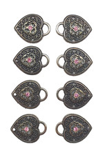 8 Miederhaken Dirndlhaken Miederösen Dirndl Trachtenmieder Dirndlmieder Trachten