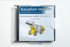 Modellbauplan Radlader Liebherr L 574 (Nachbau), M 1:10,Funktionsmodell,RC-fähig