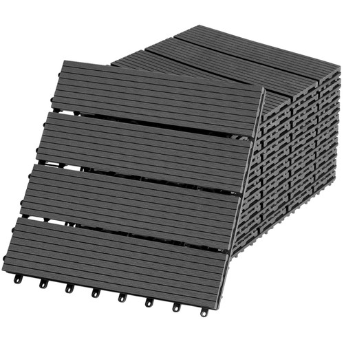 Wpc terrassenfliesen 30x30cm - wpc,