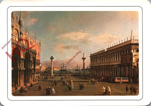 Ansichtskarte canaletto - ansichtskarte;,