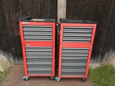 2x Metec  Werkzeugwagen mit Aufsatztruhe und je 10 Schubladen    -   inkl.19%