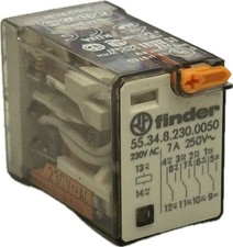 Finder Relais 55.34.8.230.0050 7A 250V