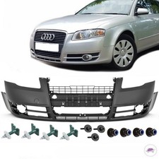Audi A4 8E B7 Stoßstange vorne 04-08 +Montageset KOMPLETT- EU WARE PREMIUM