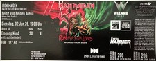 IRON MAIDEN - Hannover - 02.06.26 - Block S6 Reihe 20 Platz 3 und 4 - 2 Tickets