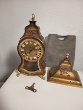 Original Schweizer Pendeluhr Neuenburg Richard Standuhr mit Sockel Uhr 