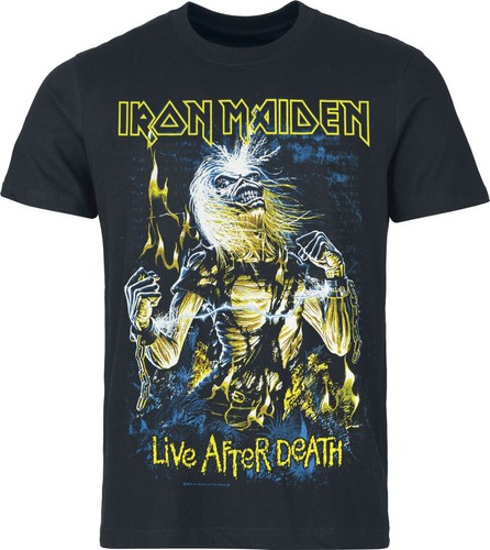 Iron maiden shirt herren - iron,