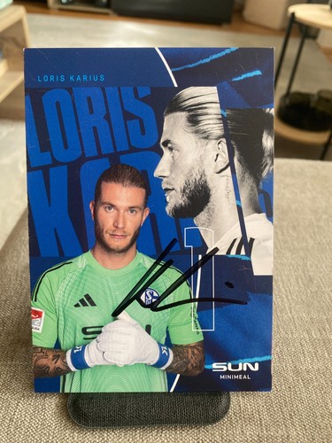 Autogrammkarte loris karius - autogrammkarte,