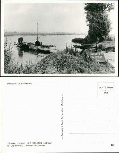 Bronkhorst pontveer - pontveer, te
