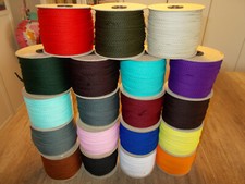 2/5/10 Meter PE Kordel 4mm Polyesterschnur Hoddy geflochtene Schnur 50 Farben