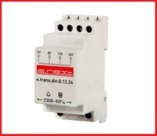 Klingeltrafo Klingeltransformator Trafo 8V 12V 24V  für 35mm DIN Hutschie