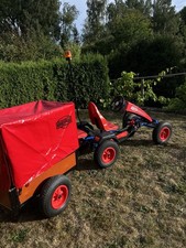 Berg Kettcar, Gebraucht mit Kippbaren Anhänger und extra Sitz