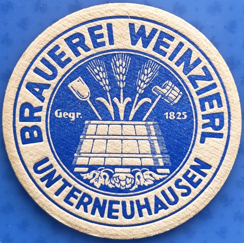 Alter bierdeckel brauerei - alter,