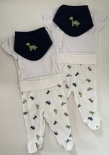 2x Baby Set Zwillinge 56/62
