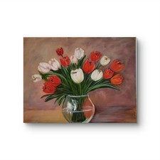 Original Ölgemälde,  BLUMEN