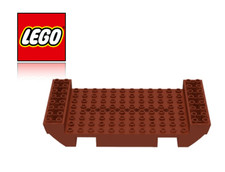 Lego® Boot Rumpf Hull Braun Schiff Boot Pirat Marine 8x16x2 Bounty gebraucht