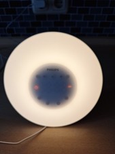 Philips Wake-Up Light HF 3505, Weiß, Lichtwecker mit Radio