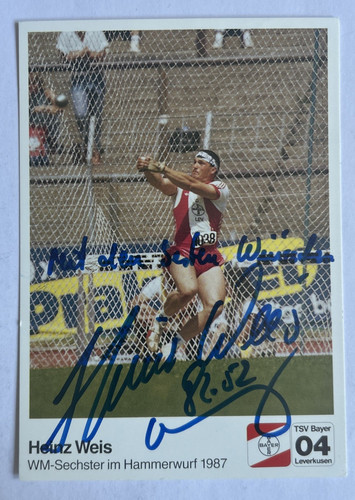 Orig autogrammkarte - orig.,