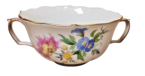 Meissen bunte blume - meissen,