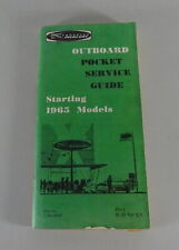 Owner's Manual / Service Guide Mercury Outboards 39 - 1000 from 1965