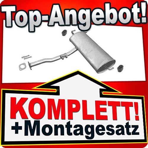 Endschalldämpfer für kia - endschalldämpfer,