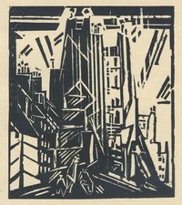 Lyonel feininger rue - feininger, st