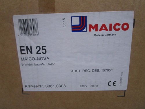 Wandeinbauventilator 25 - wandeinbauventilator,