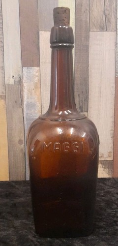 Große alte maggi flasche - alte,