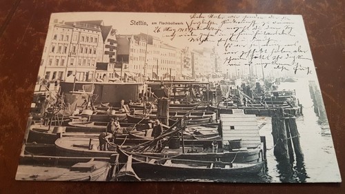 Stettin am fischbollwerk - stettin,,