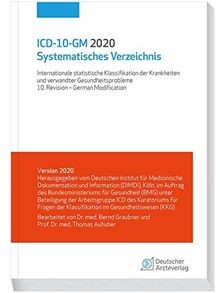 Icd 2020 systematisches - 2020,