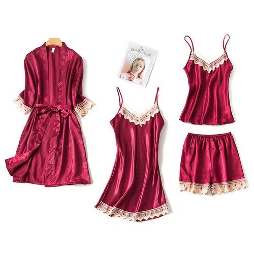 Teilig damen schlafanzug set - 5-teilig,