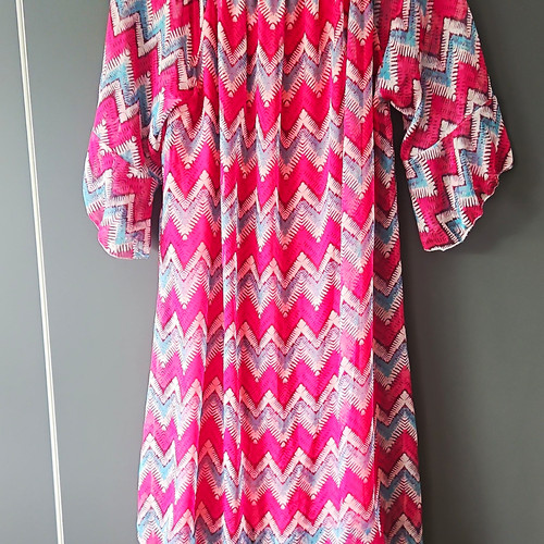 Damen blusenkleid maxikleid - damen,