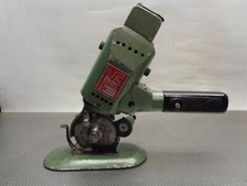 alte Stoffschneidemaschine Stoßmessermaschine Fischer DDR OK54- 100 Typ- 7342- 4