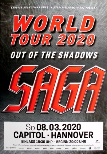 Saga 2020 live in concert - -,