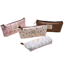 4pcs Pencil Bag Flower Floral