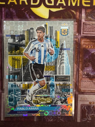 Pablo aimar topps argentina - pablo,