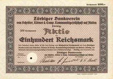 Zörbiger Bankverein Schröter