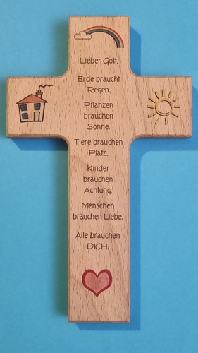 Kleines holzkreuz aus - kleines,