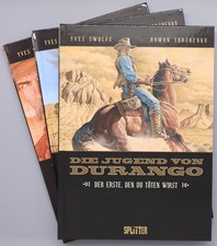Die Jugend von Durango 1-3 komplett HC Western Comic Album Splitter Verlag