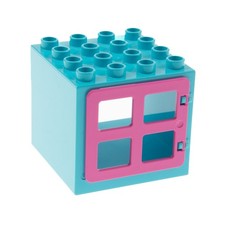 1x Lego Duplo Window 4x4x3