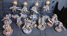 14 Kharadron Overlords - Warcry - Age of Sigmar (Bemalt)