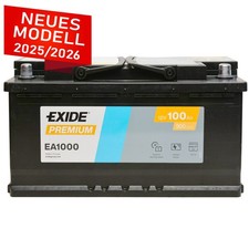 Exide autobatterie 100ah 12v - autobatterie,